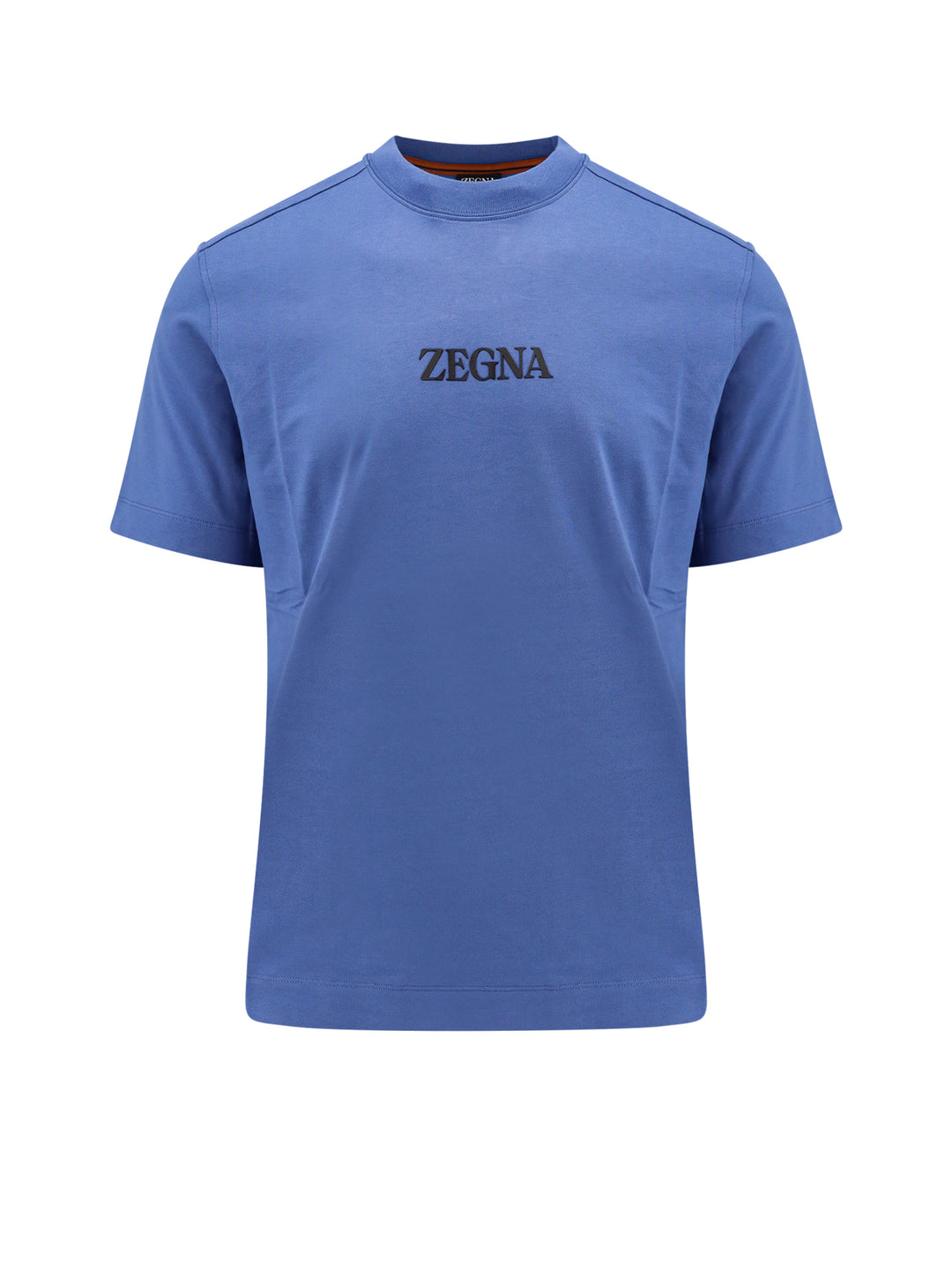 Cotton t-shirt with Zegna print