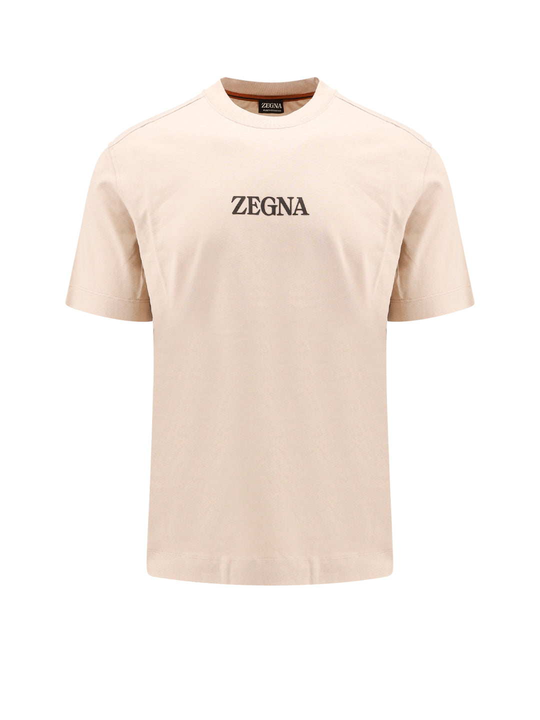 Cotton t-shirt with Zegna print