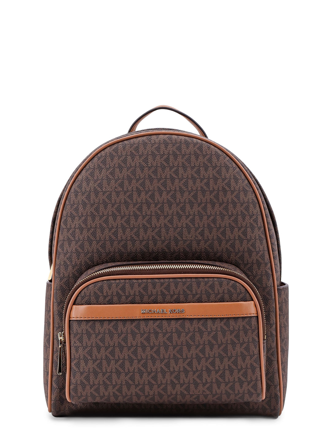 Bex coated canvas backpack with frontal logo patch