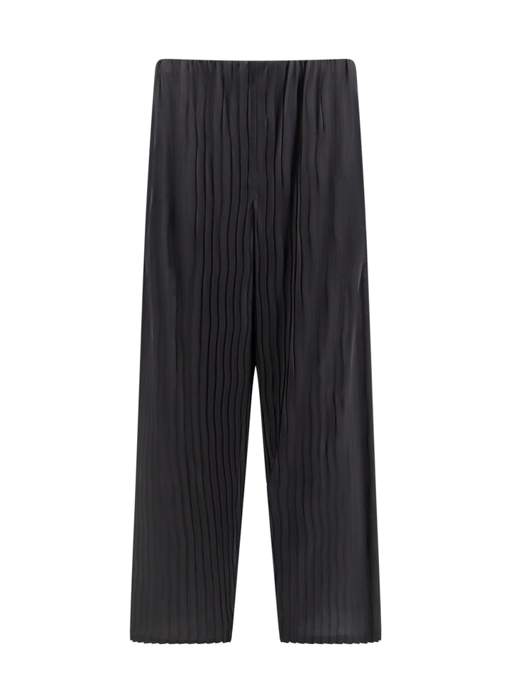 Pleated jersey trouser