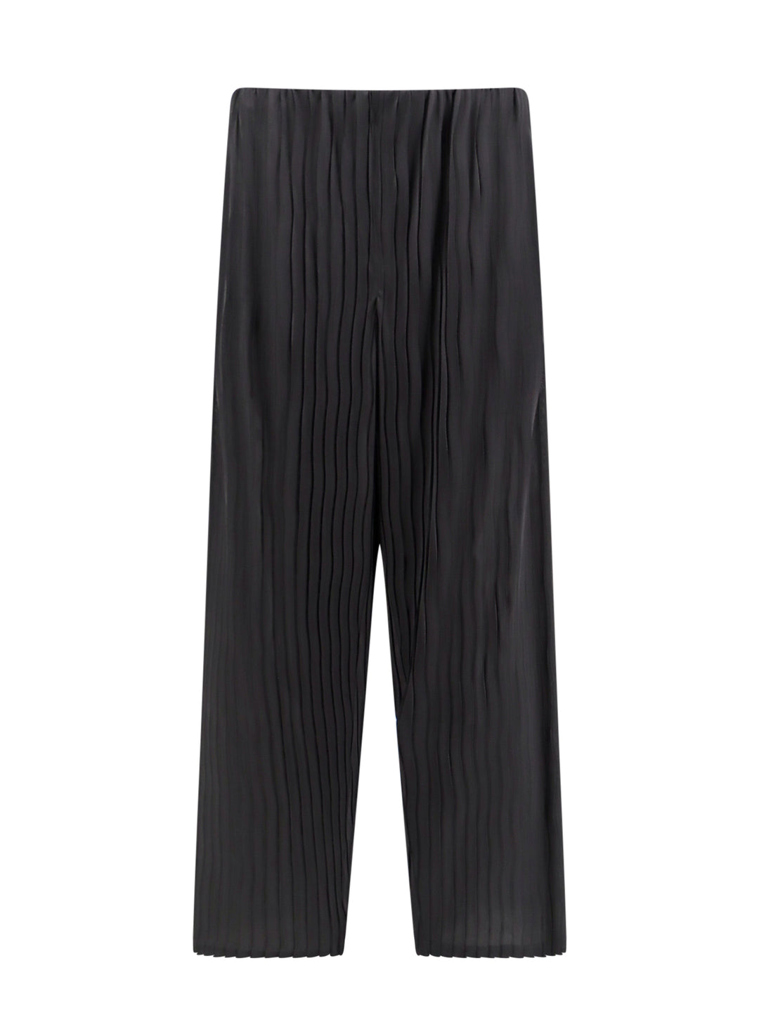 Pleated jersey trouser