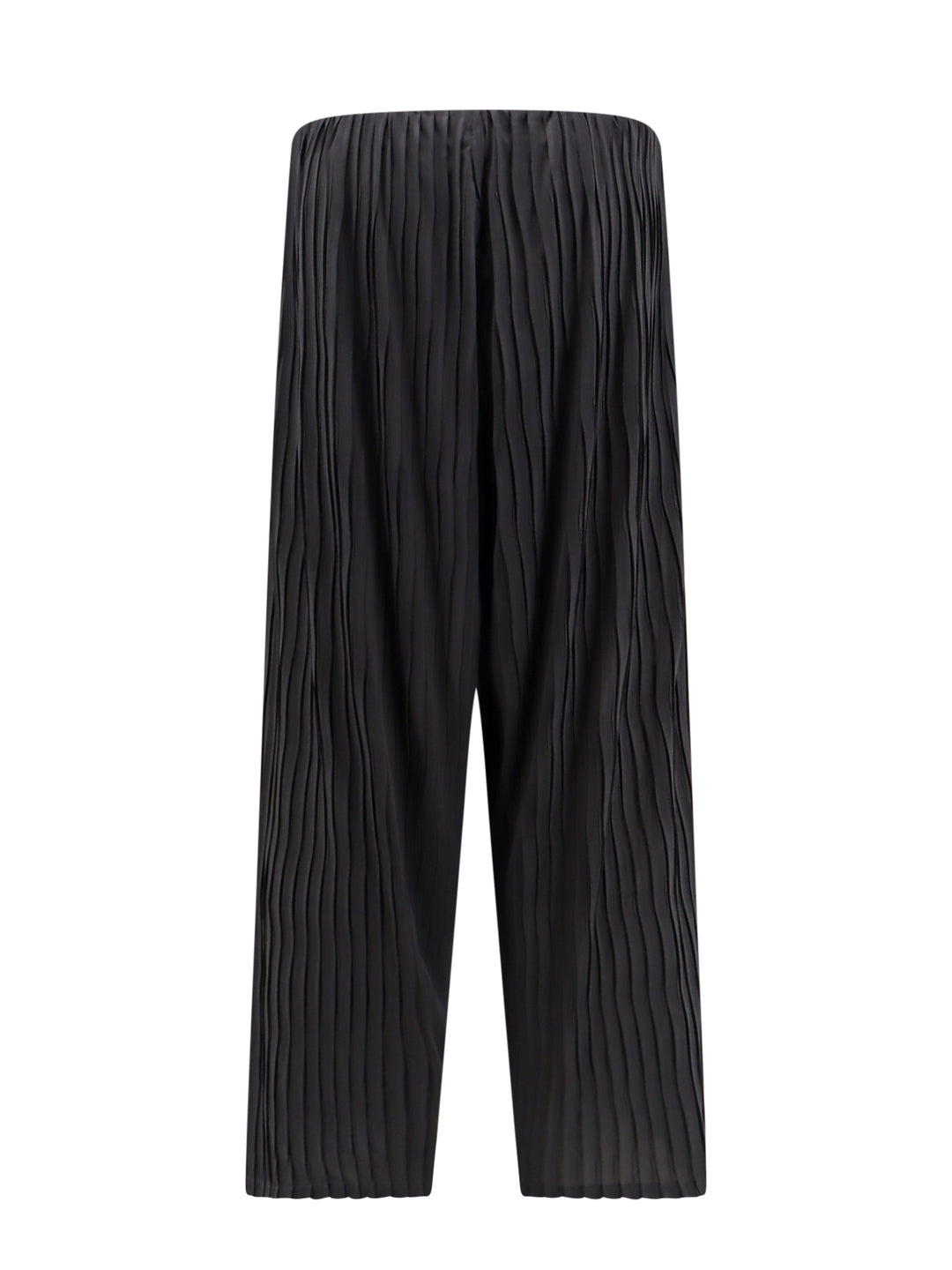 Pleated jersey trouser