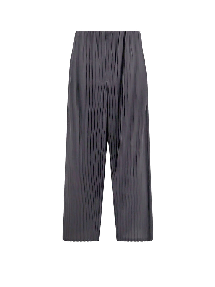 Pleated jersey trouser