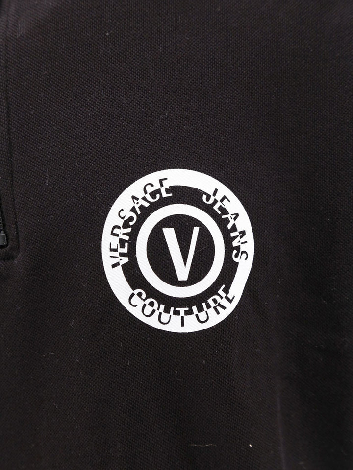 Polo shirt with logo print