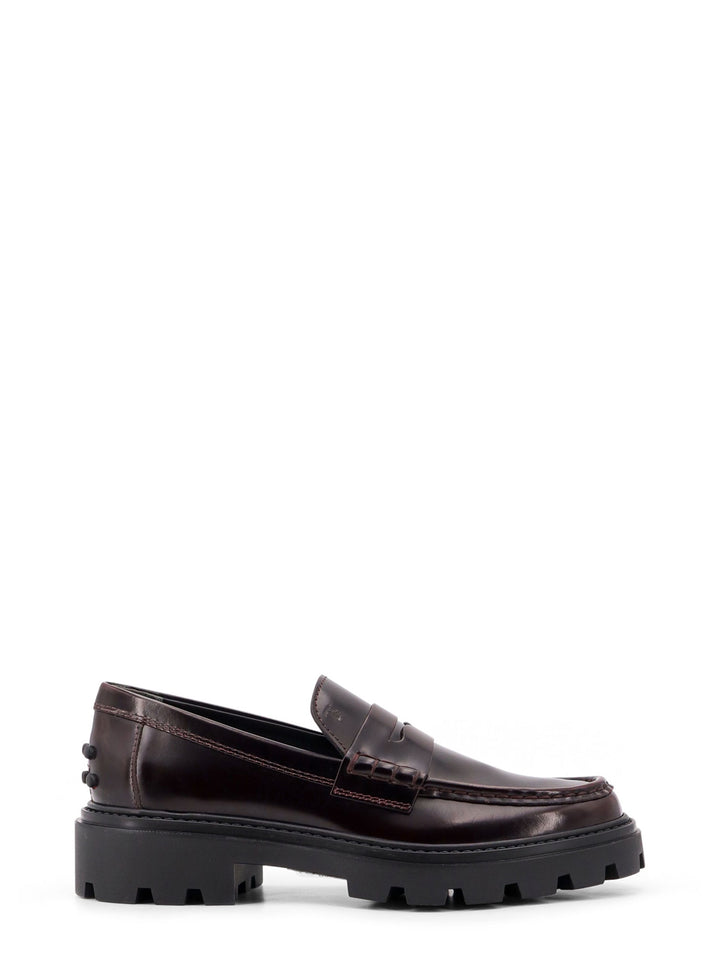 Patent leather loafer