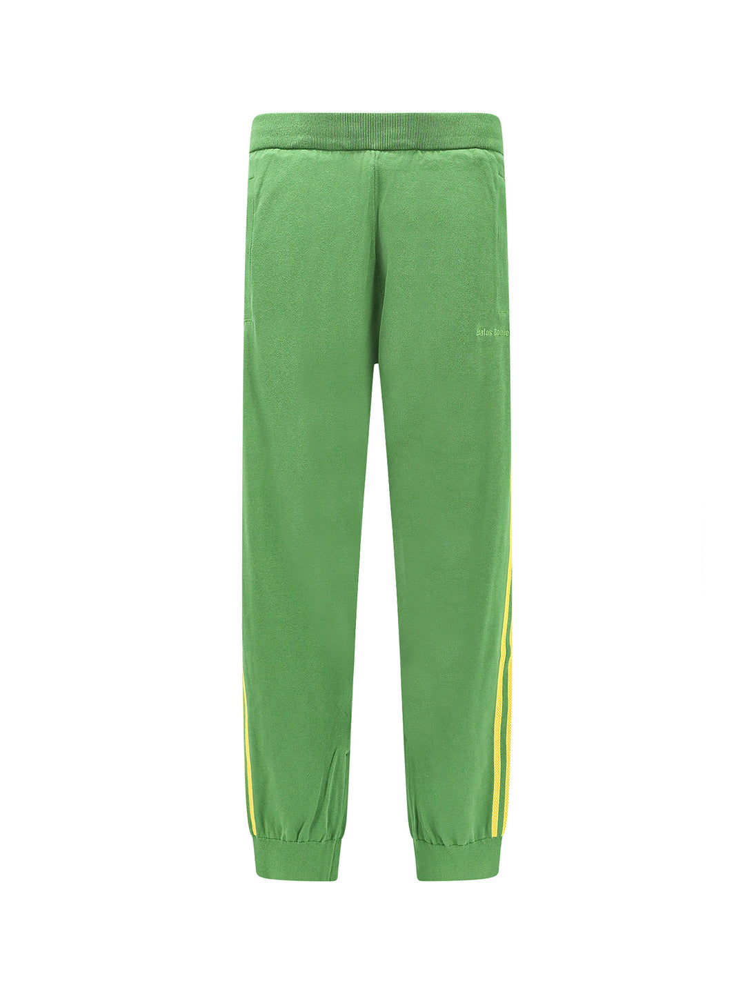 Cotton trouser with embroidered logo