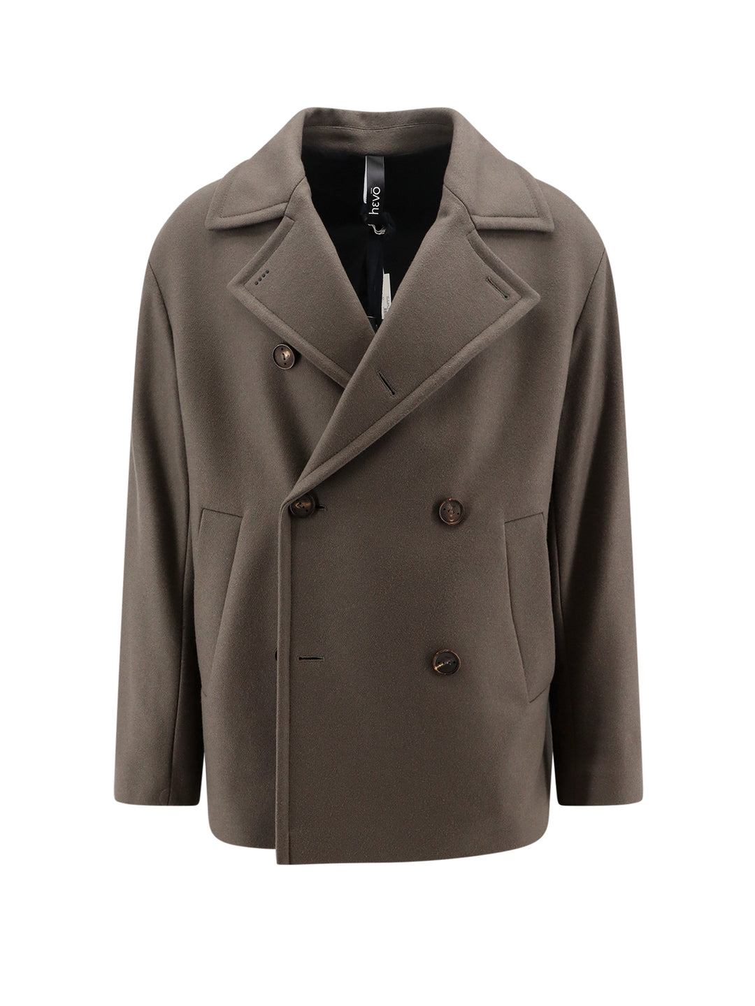 Virgin wool peacoat