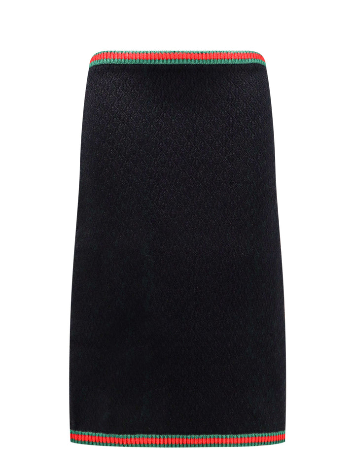 Cotton skirt with internal removable culotte