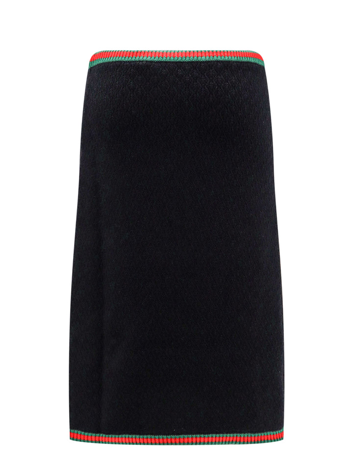 Cotton skirt with internal removable culotte