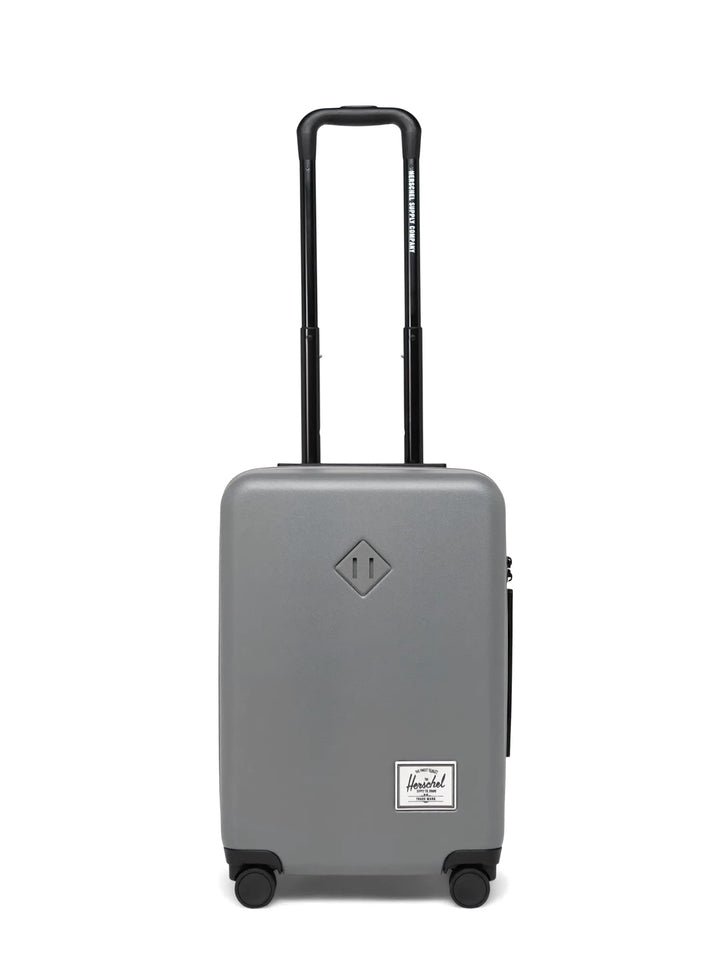 Recycled polycarbonate trolley with frontal logo patch