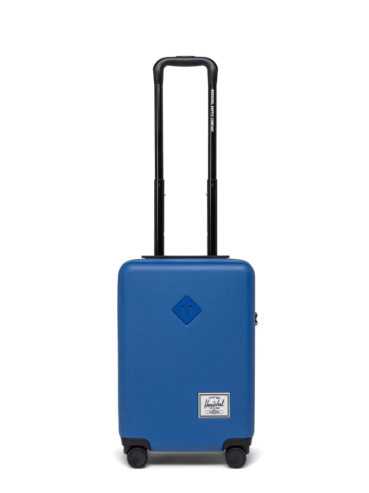 Recycled polycarbonate trolley with frontal logo patch