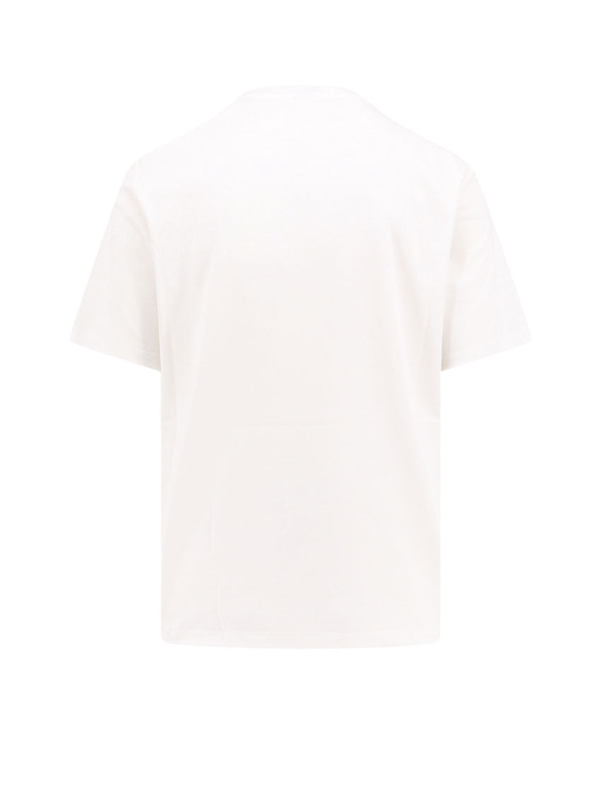 Cotton t-shirt with logo print