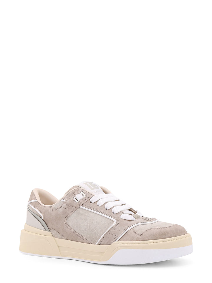 New Roma suede sneakers with leather details