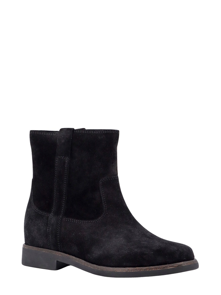 Suede ankle boots