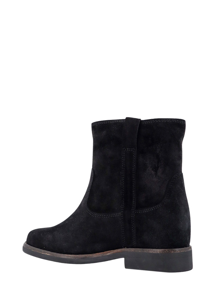 Suede ankle boots