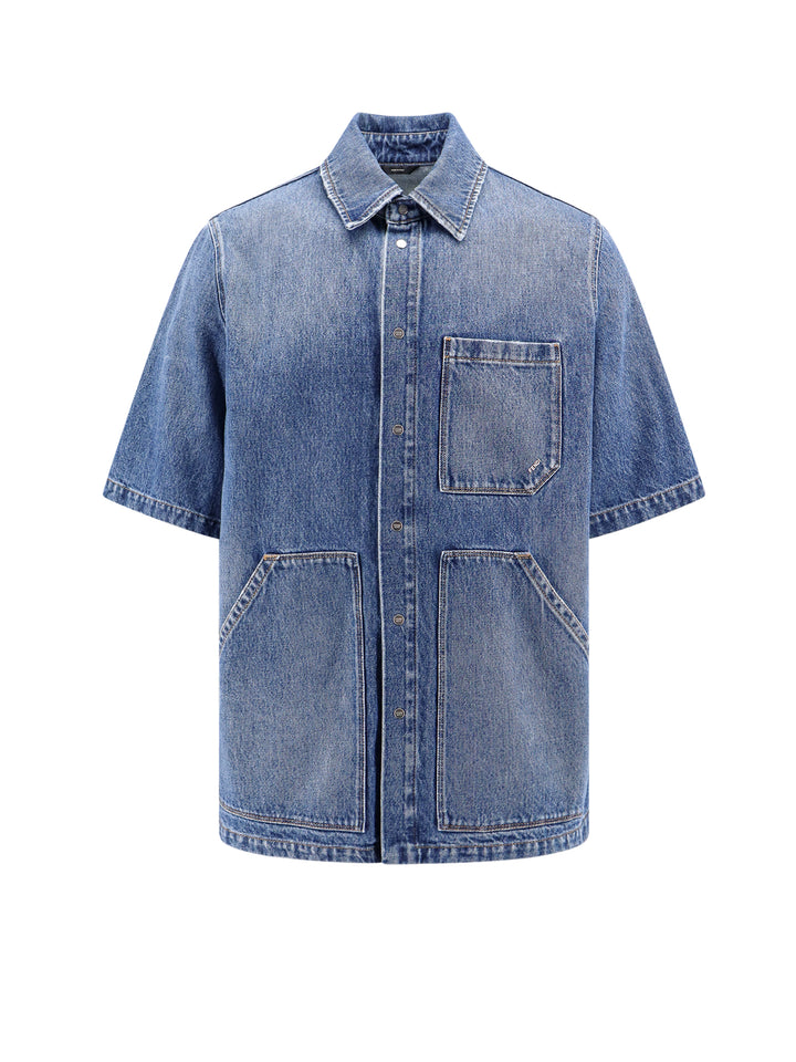 Denim oversize shirt