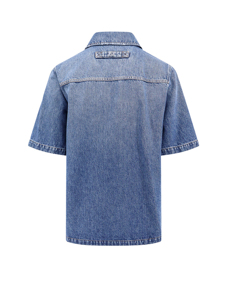 Denim oversize shirt