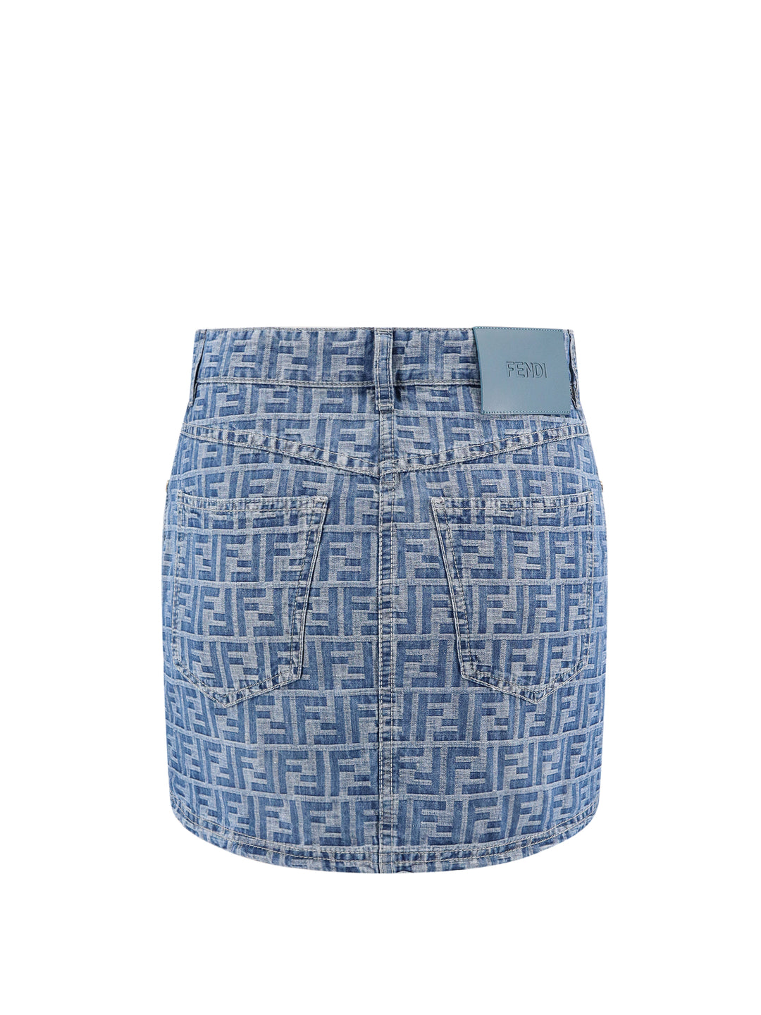 FF Chambray mini skirt