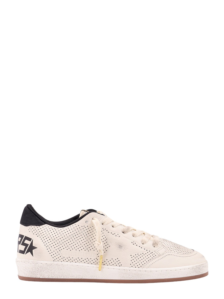 Perforated leather sneakers