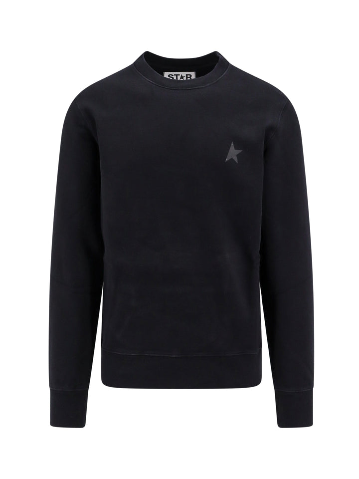 Cotton sweatshirt with iconic frontal Star