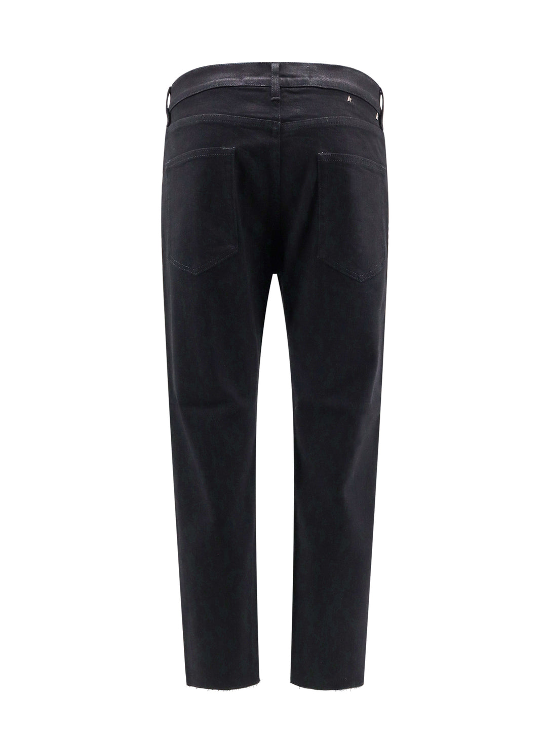 Slim Fit black denim trouser