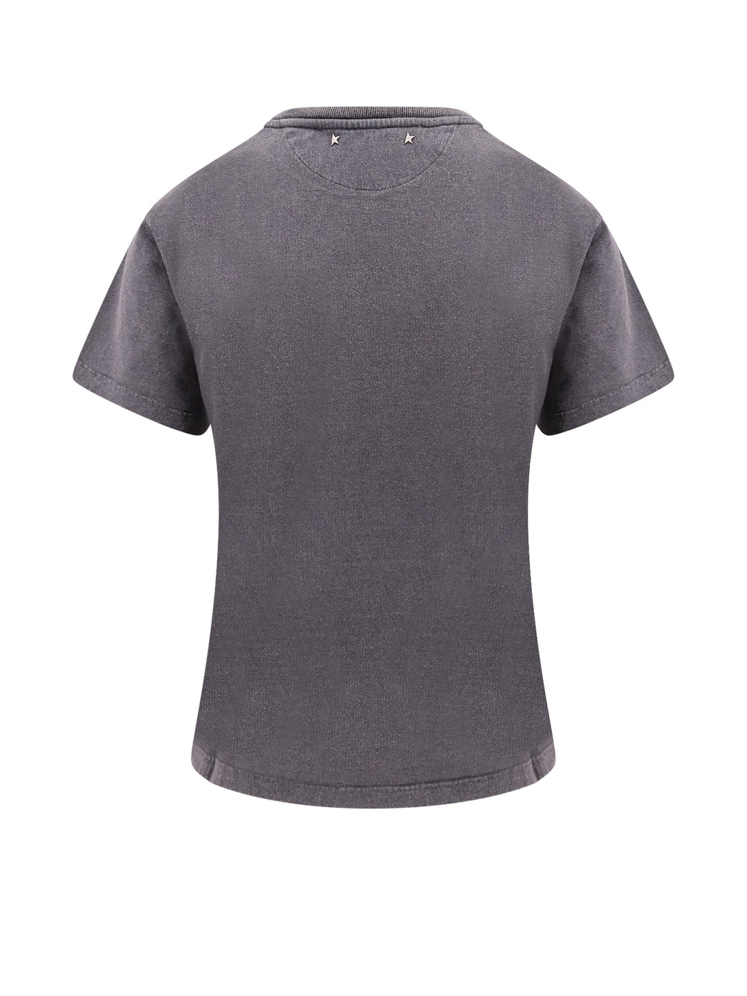 Slim Fit t-shirt with Vintage effect and Stars metal detail