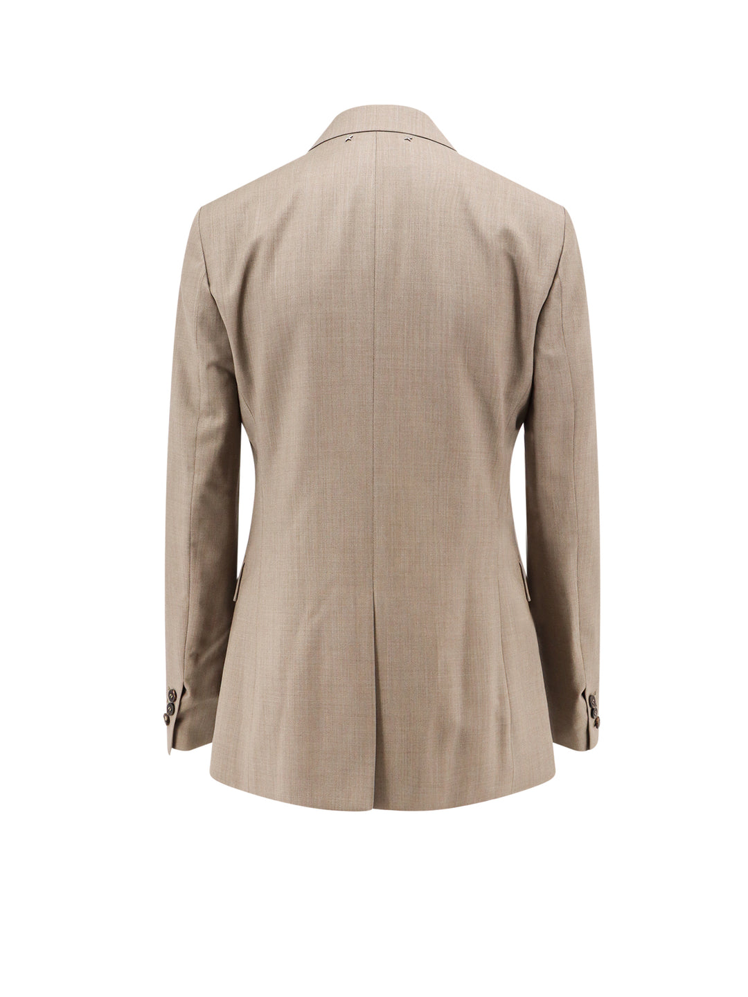 Single-breasted virgin wool blazer