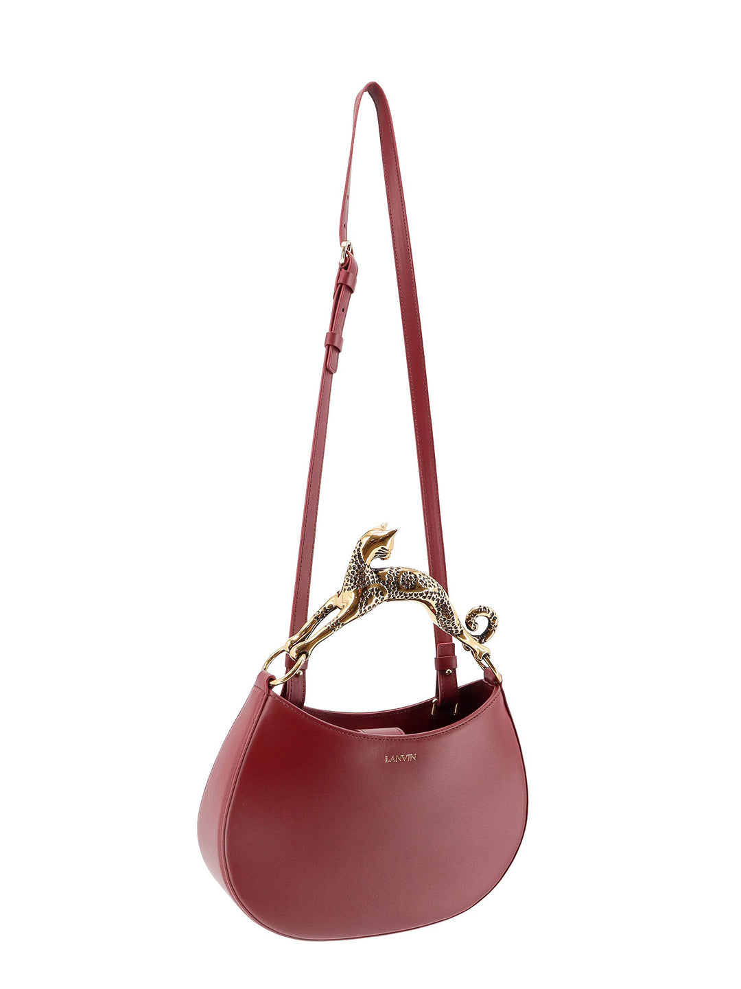 Hobo Cat leather handbag