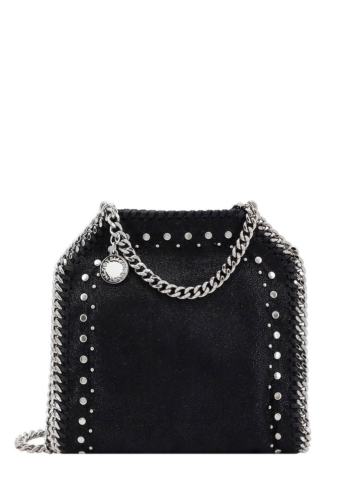 Shaggy deer shoulder bag with studs detail