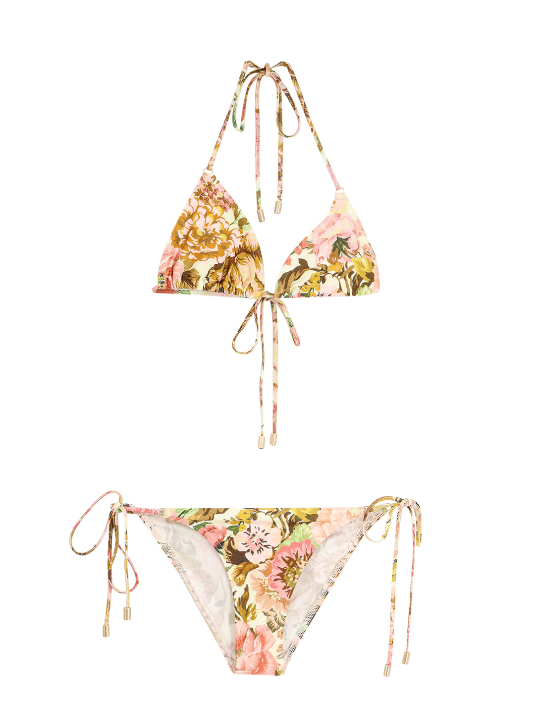 Bikini with floral print