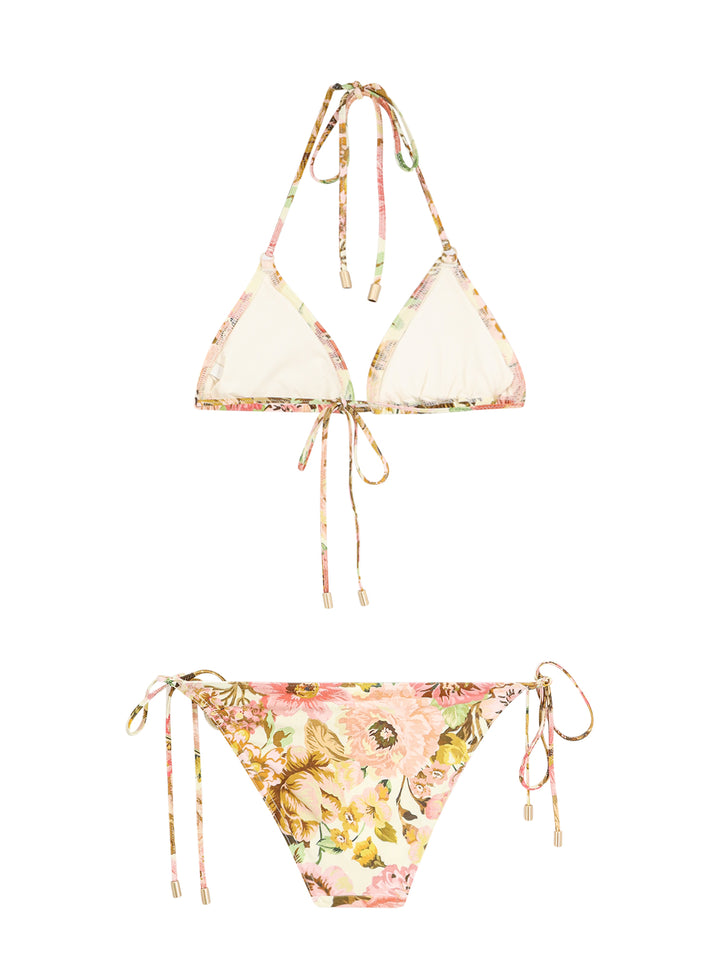 Bikini with floral print