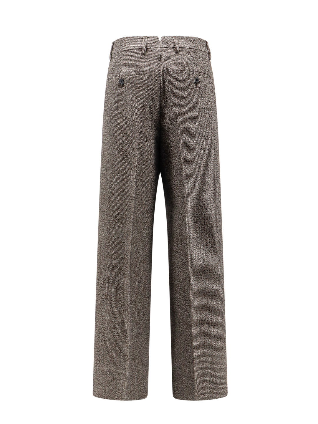 Virgin wool and cotton trouser