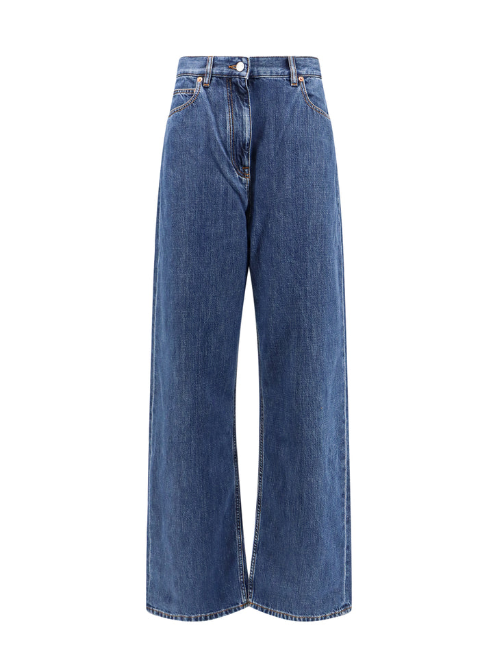 Wide leg jeans