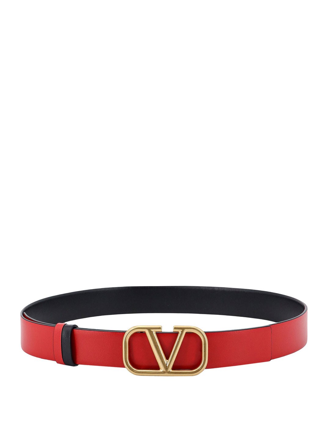 Reversible leather belt