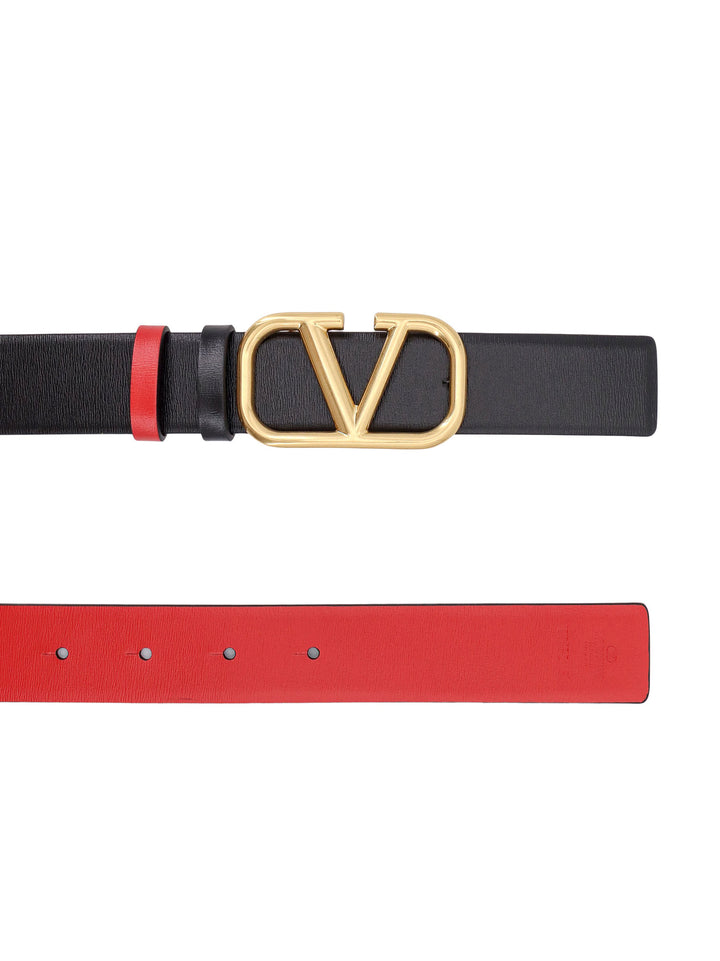 Reversible leather belt