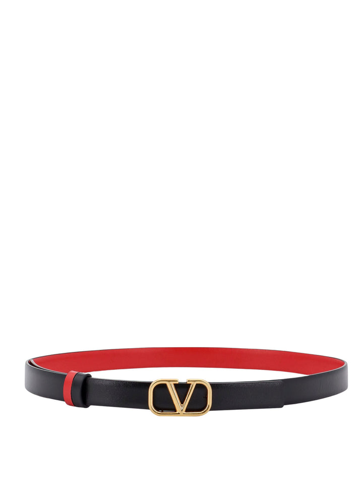 Reversible leather belt