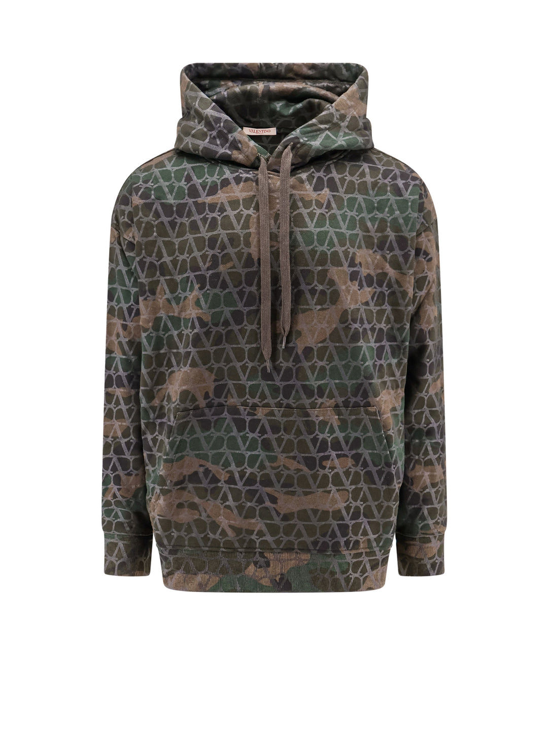 Jersey sweatshirt with Toile Iconographe Camouflage print