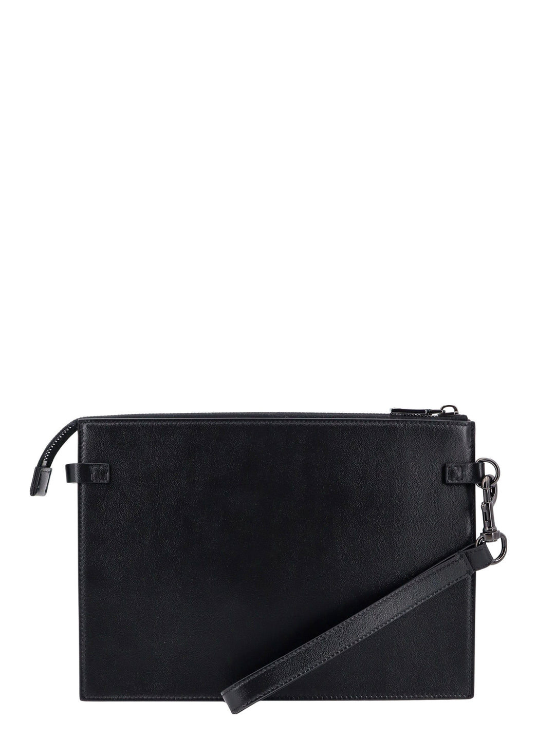 VLogo Signature Valentino Garavani Leather Pouch