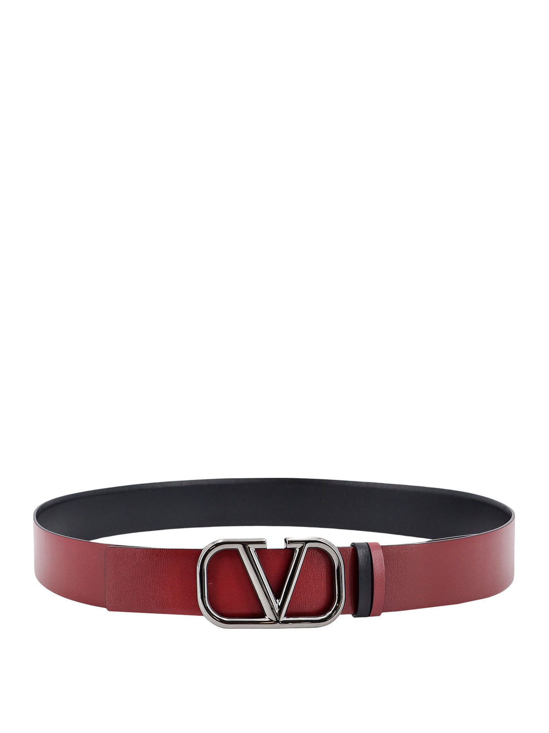 Reversible leather belt