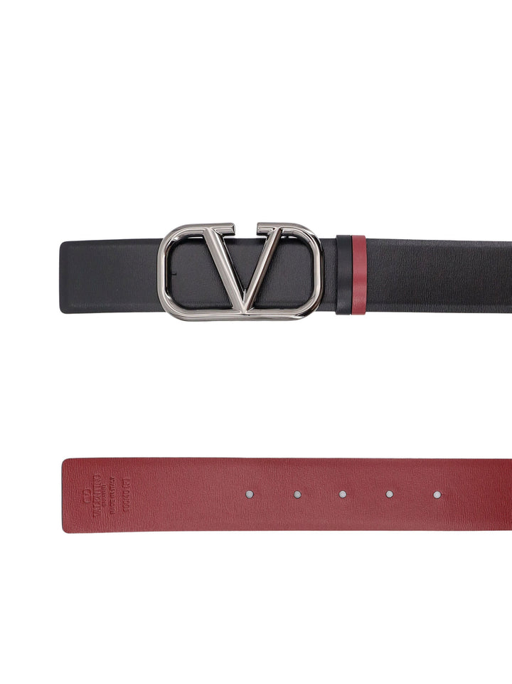 Reversible leather belt