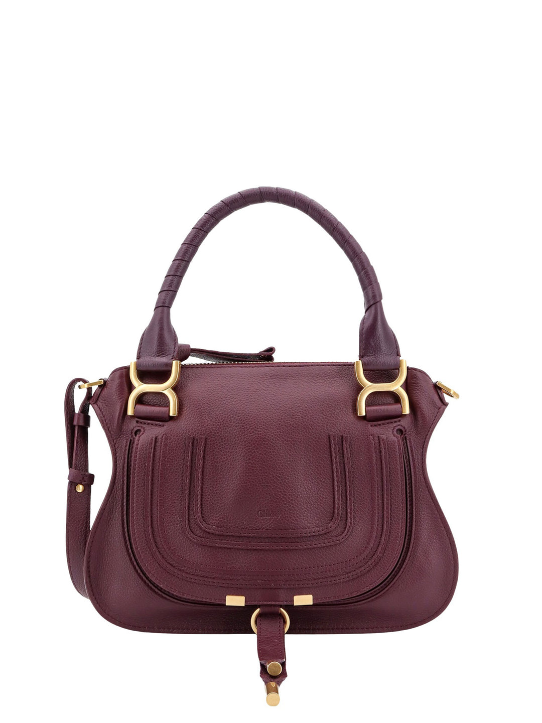 Marcie Small leather handbag with removable shoulder strap