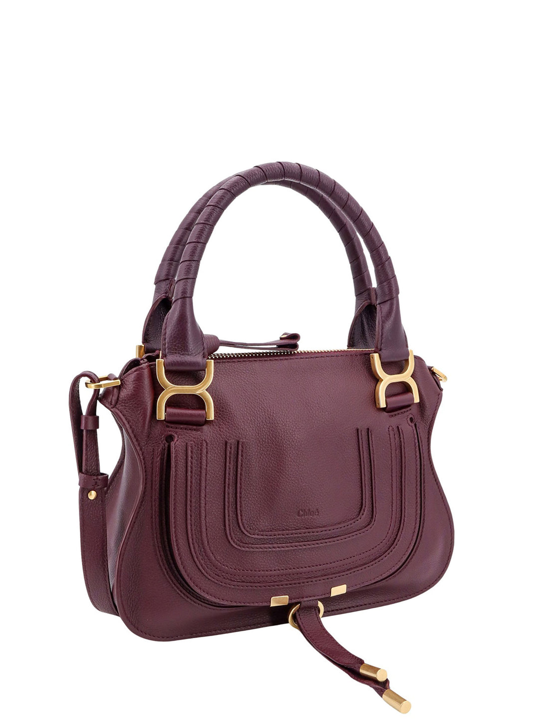 Marcie Small leather handbag with removable shoulder strap