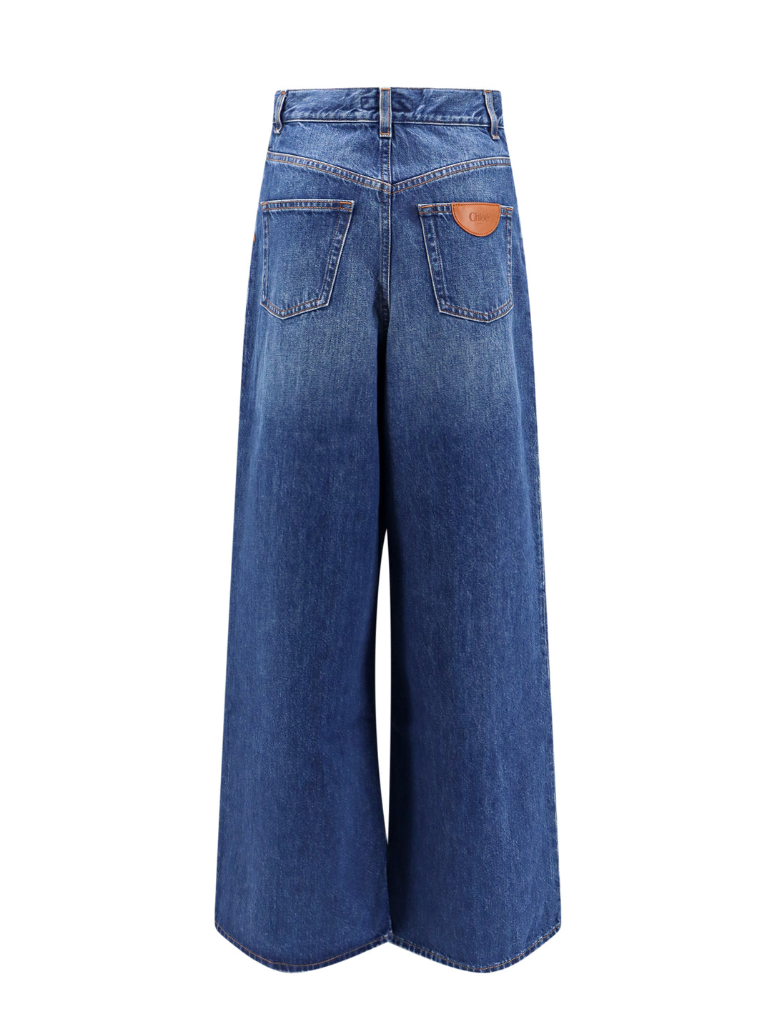 Wide leg jeans