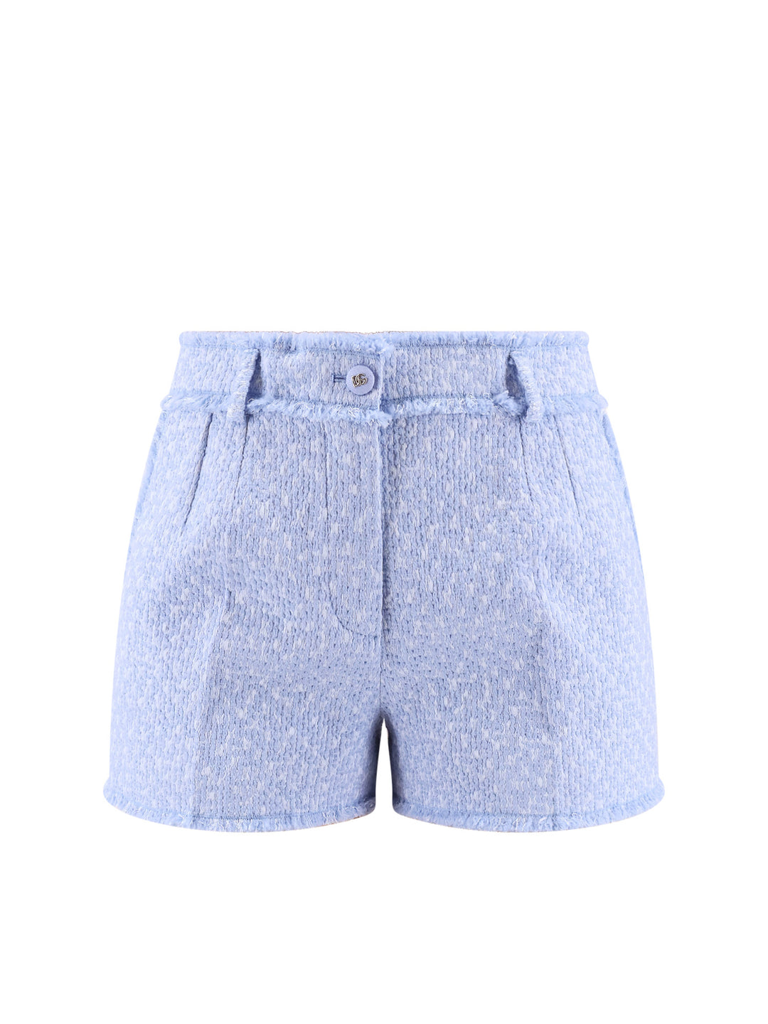 Virgin wool blend shorts