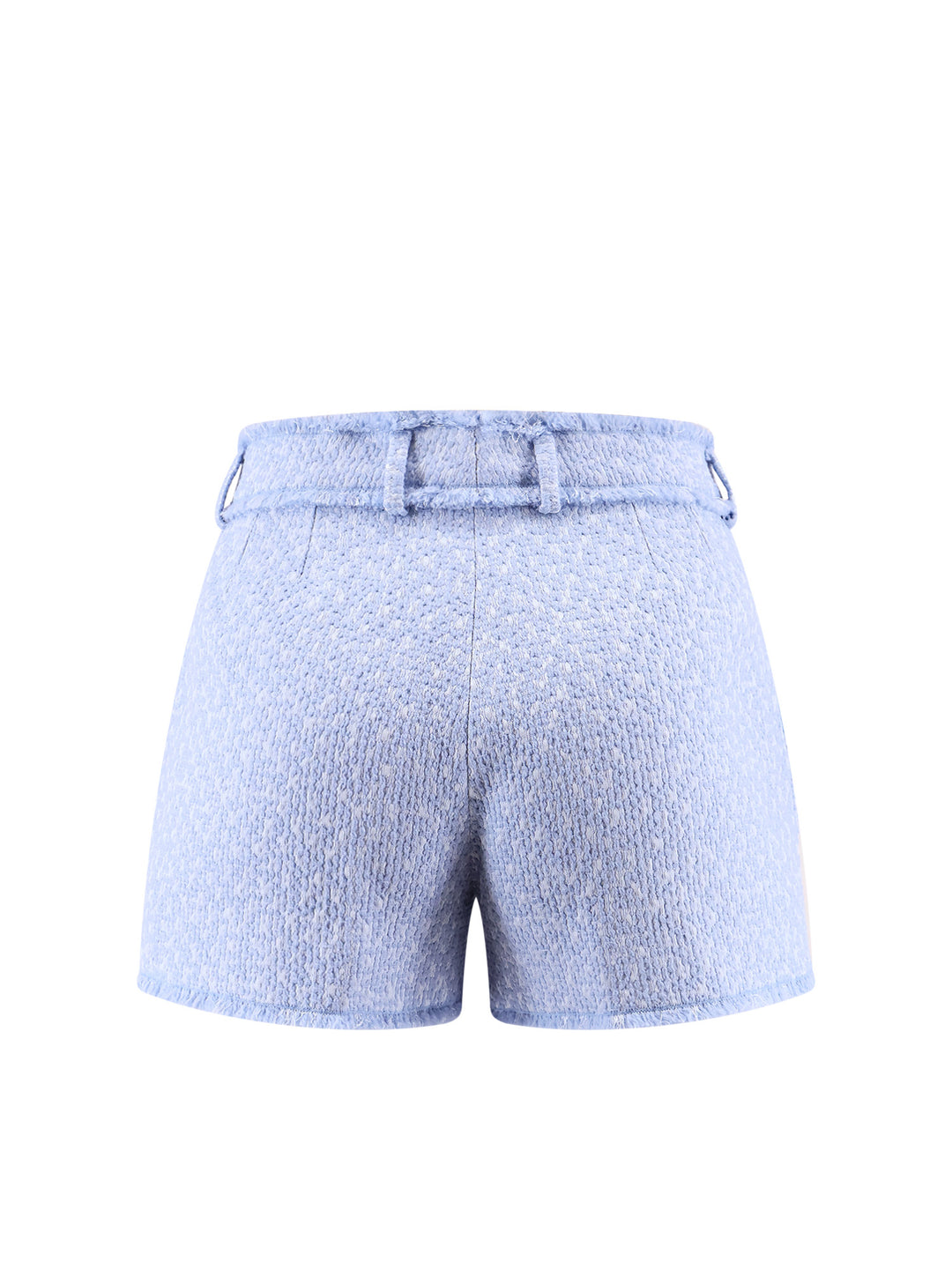 Virgin wool blend shorts