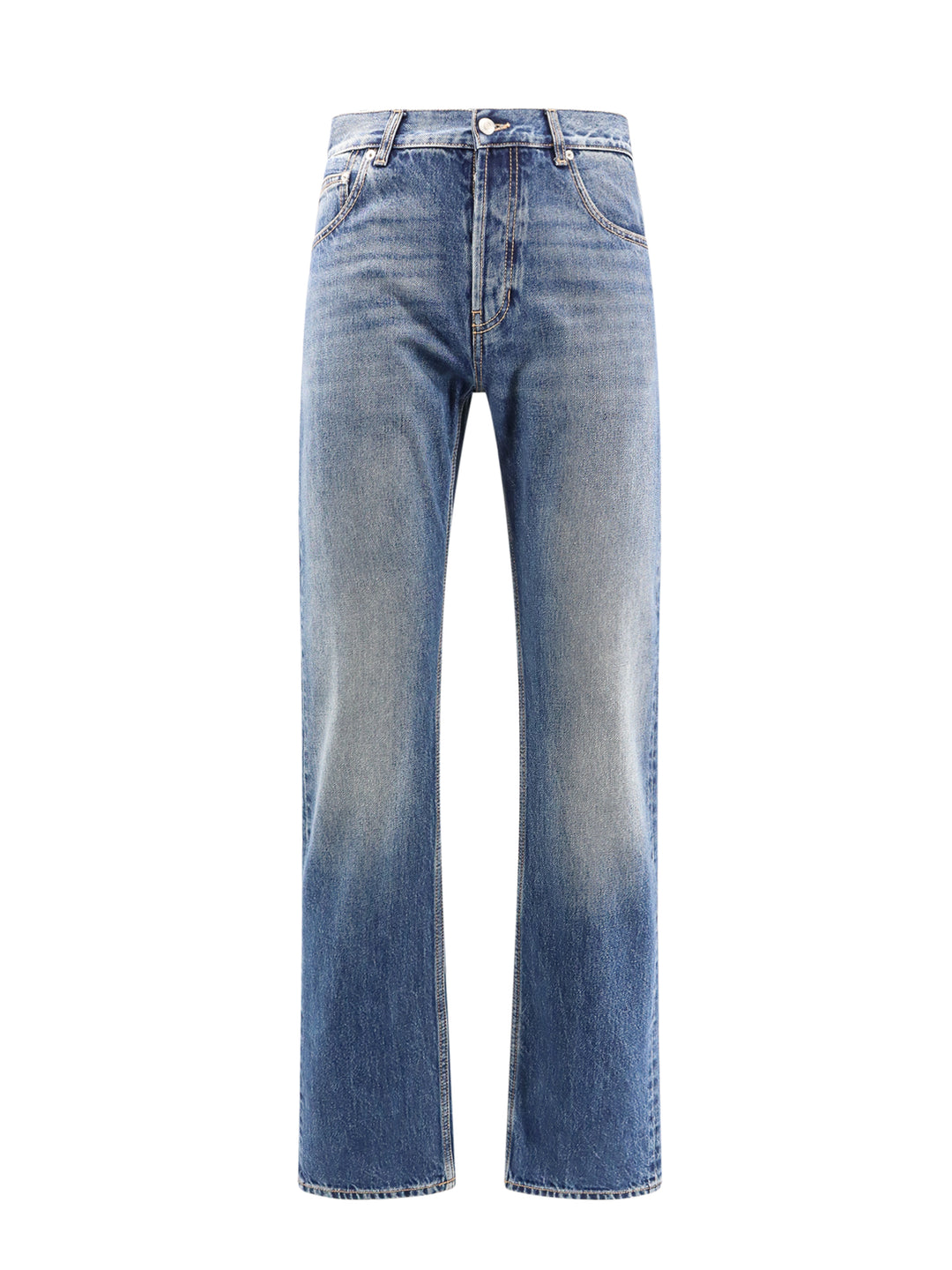 Five pockets cotton jeans