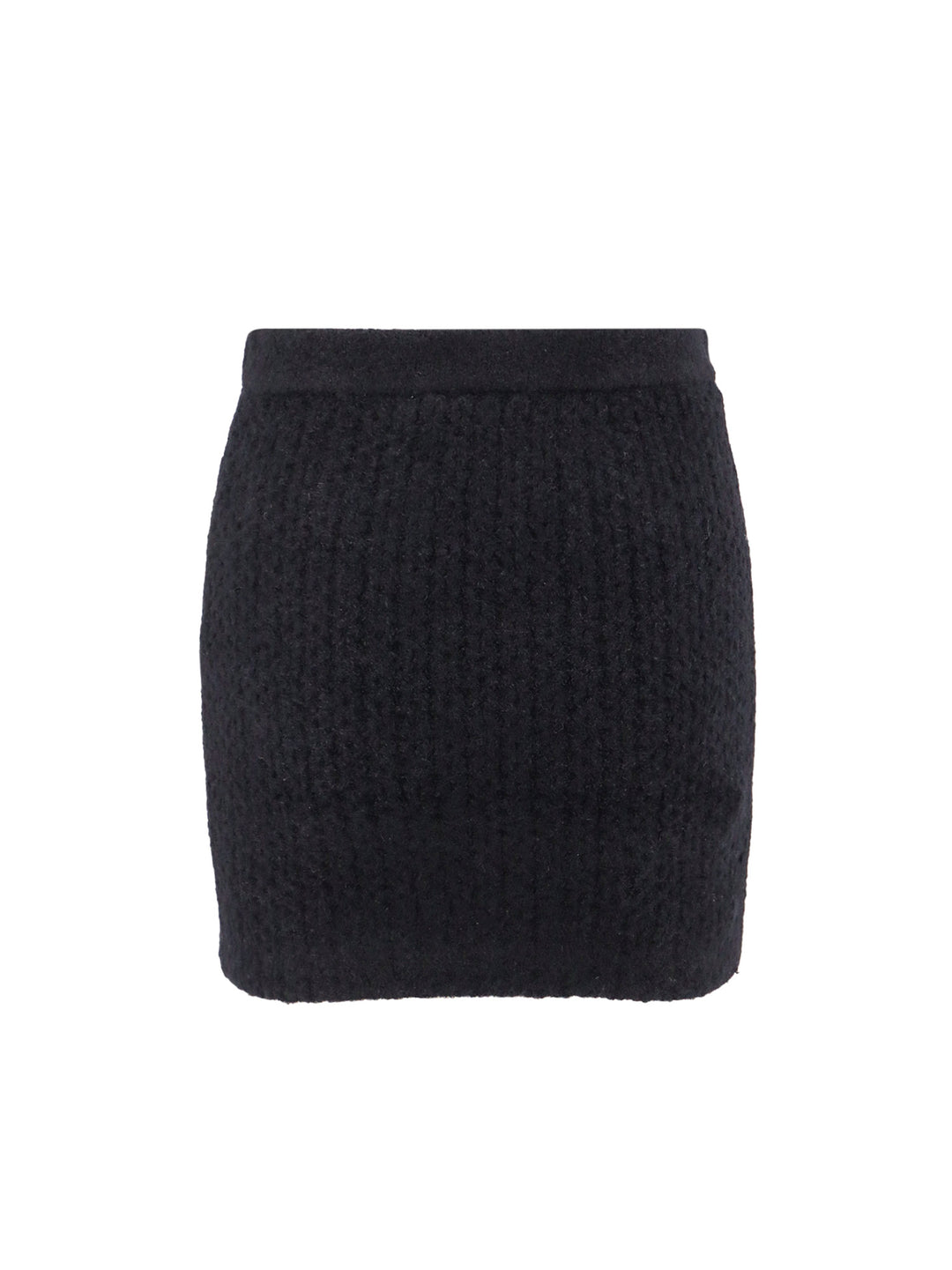 Knitted mini skirt