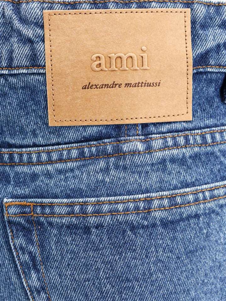 Used effect cotton denim