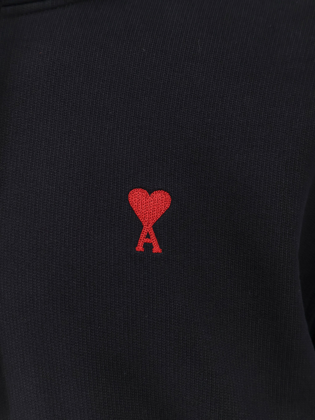 Biologic cotton sweatshirt with embroidered logo