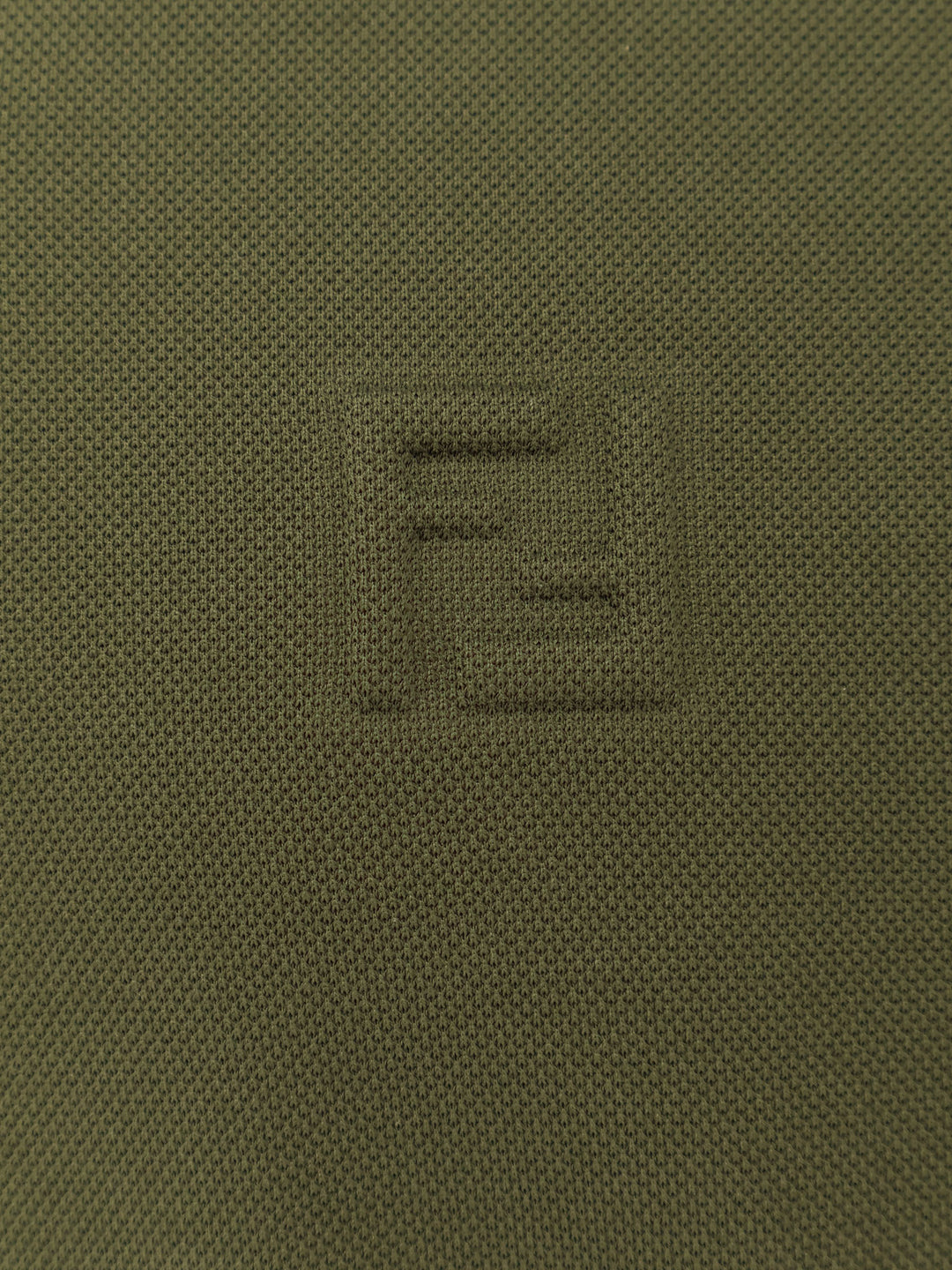 Polo shirt with FF embossed logo